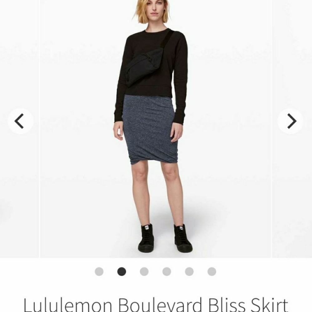 - Lululemon Athletica Boulevard Bliss Skirt Size 8